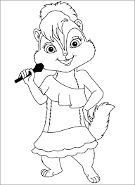 Maybe you would like to learn more about one of these? Singing Brittany Alvin And The Chipmunks Coloring Pages Coloringbay