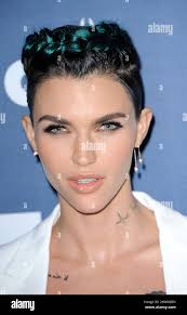 Ruby Rose at the 27th Annual GLAAD Media Awards held at the Beverly Hilton  Hotel in Beverly Hills, USA