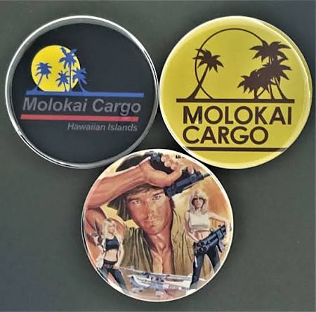 Hard Ticket To Hawaii Set | Ba Ba Buttons