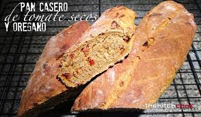 Pan Casero De Tomates Secos Y Oregano Con Imagenes Pan Casero Tomates Secos Recetas De Comida