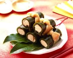 Kobumaki Stuffed Kelp Rolls With Salmon For Japanese New Year Recipe Japanese New Year Japanese Appetizers Izakaya Recipe