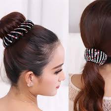 Exquisite Crystal Bird Nest Hair Claw: Rhinestone Bun Maker for Women's  Hairstyles