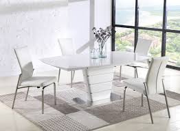 Do you need glass extendable dining tables and 6 chairs to be a relaxed atmosphere that displays your own characters? White Starphire Glass Top Motion Extendable Dining Table 4 Motion Ba Natura Home Decor