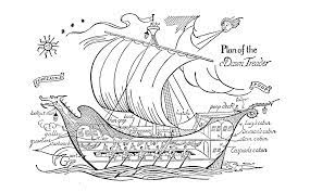 Dawntreader Coloring Page Narnia Chronicles Of Narnia Books Coloring Pages