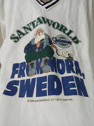 Vintage nike usa soccer embroidered jumper (l). Vintage Sweatshirt Santaworld Sweden Baju Bundle Men S Fashion Clothes Tops On Carousell