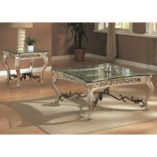 Astoria Grand Sloane End Table Wayfair In 2020 Coffee Table Glass Table Set Traditional Coffee Table