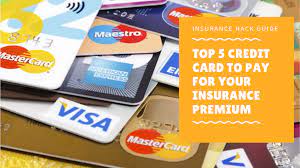 Depending on the type of credit card you have, it could help you earn points or cash back rewards, or take advantage of bonus offers. Top 5 Credit Card To Pay For Your Insurance Premium The Astute Parent