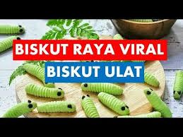 Nak jugak jadi kerbau guling. Resepi Biskut Raya Viral Biskut Ulat Cara Memasak Biskut Ulat Viral Youtube