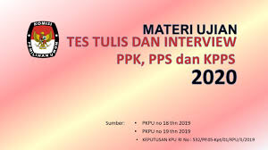Wewenang panwas sesuai aturan (sudah ditulis diatas) 8. Materi Ujian Tes Tulis Dan Interview Seleksi Ppk Pps Dan Kpps 2020 Youtube