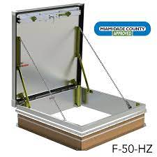 Ct type l roof hatches, 30 x 96 (762mm x 2438mm), are ideal for installations where frequent use may be expected. Type F Roof Hatch Equipment Access