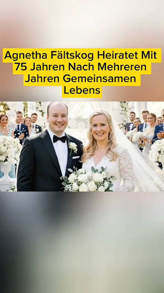 Agnetha Fältskog heiratet mit 75 Jahren nach mehreren Jahren gemeinsamen  Lebens, 💍 Mit 75 Jahren zeigt Agnetha Fältskog, dass wahre Liebe kein  Alter kennt. Nach vielen Jahren gemeinsamen Lebens wagt ...