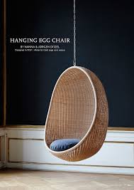 Sika Design Hanging Egg Chair By Nanna Ditzel Avaiable In Interior And Exterior Models Sika Hanging Egg Chair Garden Furniture Sale Rattan Garden Furniture