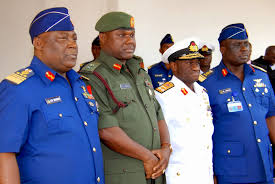 Nigeria's president muhammadu buhari on tuesday, january 26, appointed new service chiefs to replace the retired ones. Service Chiefs Of Nigeria Greenbarge Reporters
