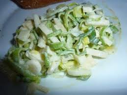 Das Perfekte Salate Porree Apfel Salat Rezept Mit Bild Und Einfacher Schritt Fur Schritt Anleitung Zum Abendessen Mit Eiersalat Un Porree Rezepte Porreesalat
