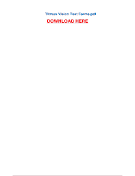 The titmus v2 is engineered for accuracy, validity and reliability with emphasis on convenience and ease of administration. Titmus Vision Test Form Fill Online Printable Fillable Blank Pdffiller