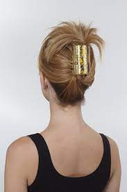 Jawclip Linziclip Pure Gold Maxi Match With You Mood Work Hairstyles Claw Hair Clips Hair Styles