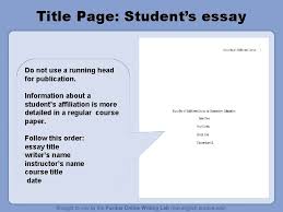 Purdue owl notes the apa headings levels. Apa Formatting And Style Guide What Is Apa