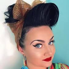 Pin your hair up in sections to keep it in place. 40 Pin Up Hairstyles For The Vintage Loving Girl