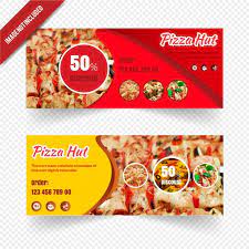 Restaurant Web Banner Set For Pizza Hut Pizza Hut Restaurant Web Web Banner