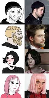 Why does robert pattinson look so strange in this meme? Evolution Of Robert Pattinson Memes