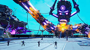 The current fortnite big bad buy, galactus, has finally appeared in battle royale, in a secret change in patch v14.30 on oct. Galactus Boss Battle Fortnite Creative Map Codes Dropnite Com