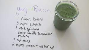 Vanilla Sunwarrior Protein Smoothie Young And Raw