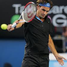 Down the line forehand on the run with plenty of zip from rafa nadal, straight drive past the bowler from sachin tendulkar, cover drive while keeping the bat steady and bisecting the field by virat kohli, release on. Photo Study Of Roger Federer S Backhand