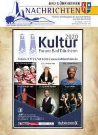Auf eine persönliche betreuung vor ort unserer feriengäste legen. Kultur Forum Bad Durrheim Tickets 0 77 26 66 62 66 Www Badduerrheim De Stadt Bad Durrheim