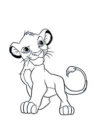 9 Beste Disney Ausmalbilder Simba Gratis Zum Ausdrucken