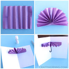 Art activities for toddlers spring activities preschool activities crafts toddlers preschooler crafts preschool projects free preschool daycare crafts classroom crafts. 3d Umbrella Rainy Day Card For Kids To Make Crafty Morning Umbrella Craft Spring Crafts For Kids Rainy Day Crafts