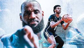 Wallpaper Lebron Barkley Paul George And Lebron James #1 Poster