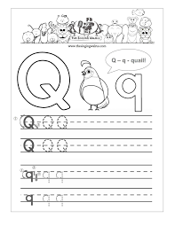 Free Handwriting Worksheets For The Alphabet Letter Q Worksheets Free Handwriting Worksheets Alphabet Worksheets Kindergarten