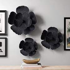 So the idea occurred to me that i could do that with flowers, i had quite a few ideas in mind that use. Mistana 3 Piece Metal Flowers Wall Decor Set Reviews Wayfair