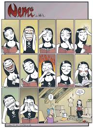 Nemi Black Goth Memes Funny Comics Book Memes