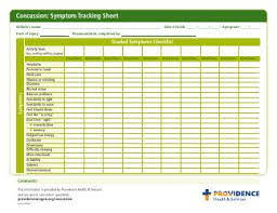 Image result for Concussion Symptom Checklist