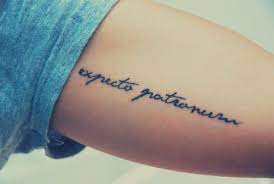 However, the man and woman shouldn't forget that they need to follow different rules. Tattoo Harry Potter Expecto Patronum Tattoo Harry Potter Tattoos Tattoo Quotes
