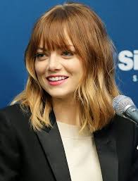 The Beauty Notes Emma Stone Hair Hairstyles With Bangs Emma Stone Haircut