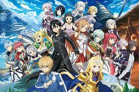 Sword Art Online Alicization 20x30 Anime Wall Decal Art Posters Prints Saoa11 Fashion Home Garden Homedcor Pos Sword Art Online Wallpaper Sword Art Art