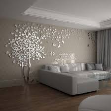 Wall Decals For Living Room Tree Acrylic Home Personalised Mirror Living Room Wall Designs Wallpaper Living Room Wall Decor Living Room