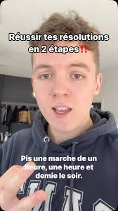 Réussir tes résolutions en 2 étapes‼️