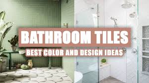 Complementary cultivation this majestic space uses two bathroom tile ideas to achieve one goal: 80 Best Bathroom Tile Design Ideas 2020 Youtube