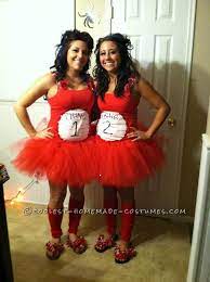 For the ultimate twin costume, take a look at the fantastic thing 1 and thing 2 costumes here. Coolest 55 Diy Cat In The Hat Thing 1 And Thing 2 Costumes