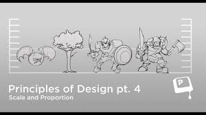 Principles Of Design Scale And Proportion Ctrlpaint Com Youtube