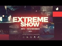 Amazing after effects templates with professional designs, neat project organization, and detailed, easy to follow video tutorials. Extreme Show Sport Event Promo After Effects Template Event Promo Videohive After Effects