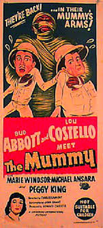 Abbott and Costello Meet the Mummy Original 1955 Australian Daybill Movie  Poster - Posteritati Movie Poster Gallery