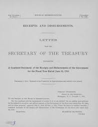 SECRETARY OF THE TREASURY