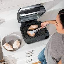 Ninja Ninja Foodi Smart Xl 6 In 1 Indoor Grill With 4 Qt Air Fryer Roast Bake Broil Dehydrate Black Fg551 Best Buy