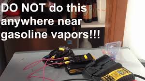 Black And Decker 40v Lithium Battery Charger Flashing Red Jump Start Dead Lithium Ion Cordless Drill Battery Youtube