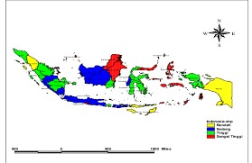 Gambar 1: Peta Sebaran Indeks Kebahagiaan Provinsi di Indonesia ...