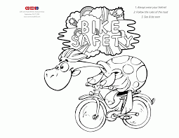 Check spelling or type a new query. Bicycle Safety Coloring Page Coloring Home
